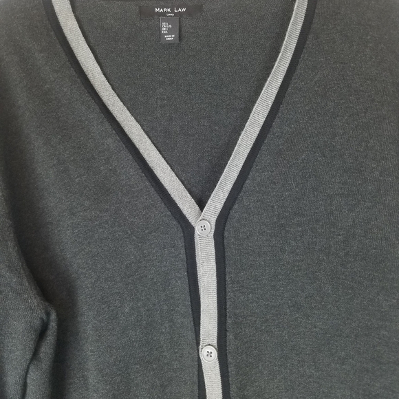 Mark law luxury button front cardigan swea… - Picture 3 of 5